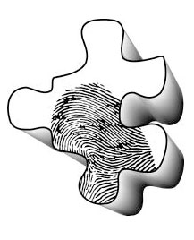 Fingerprint Puzzle Piece