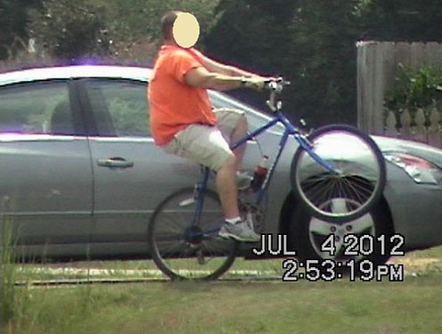 Popping a Wheelie on a Bicycle