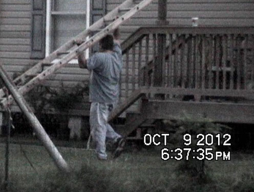 Carrying a Ladder Over His Head
