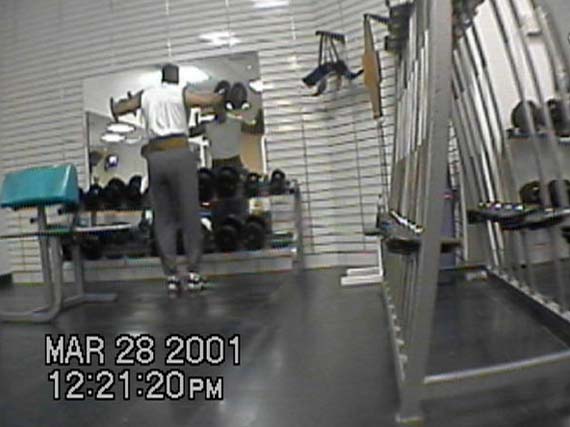 Person Lifting Standalone Weights